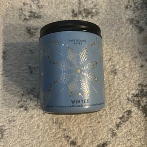 Bath & Body Works winter candle